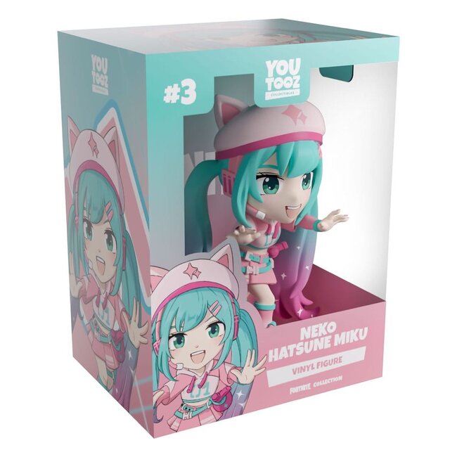 Fortnite x Miku Vinylfigur Neko Hatsune Miku 12 cm