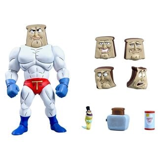 NECA The Ren & Stimpy Show Action Figure Ultimate Powdered Toast Man 18 cm NECA The Ren & Stimpy Show Action Figure Ultimate Powdered Toast Man 18 cm