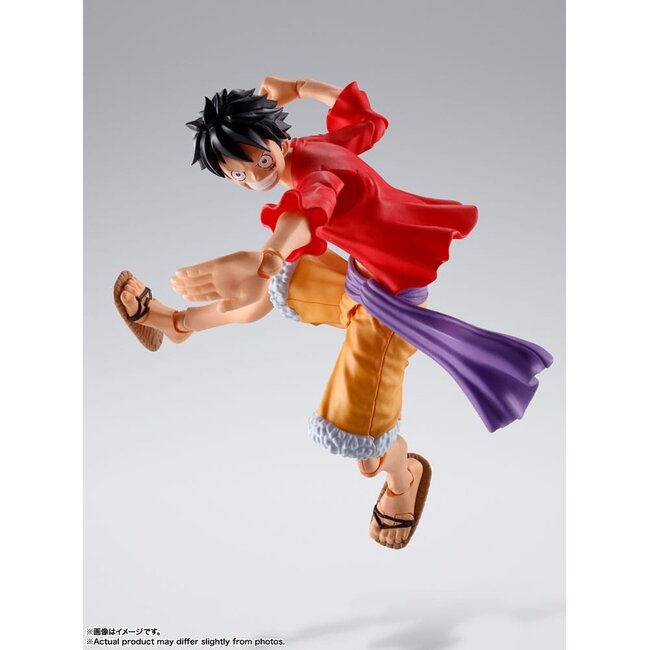 One Piece SH Figuarts Actionfigur Monkey D. Luffy (Der Angriff auf Onigashima) 14 cm