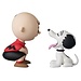 Medicom Peanuts UDF Series 20 Mini Figure Charlie Brown & Yawn Snoopy 7 cm