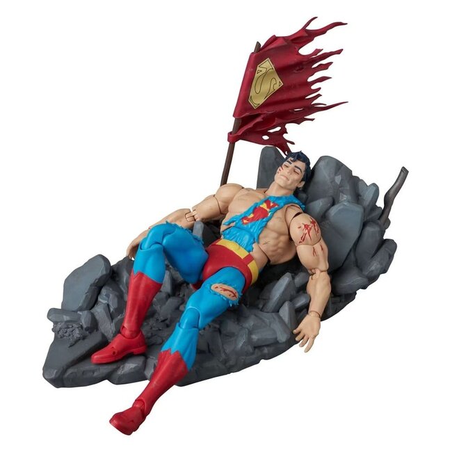 DC Comics MAFEX Actionfigur Superman (Der Tod von Superman) 16 cm