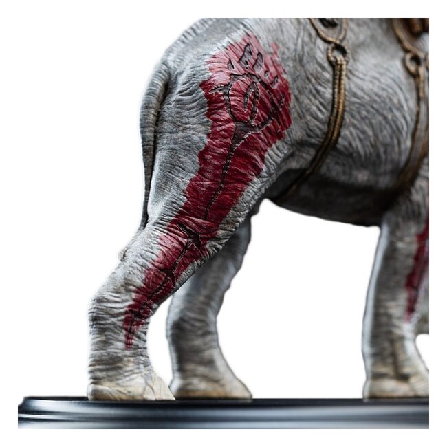 Herr der Ringe Mini-Statue Mumak im Kampf 17 cm