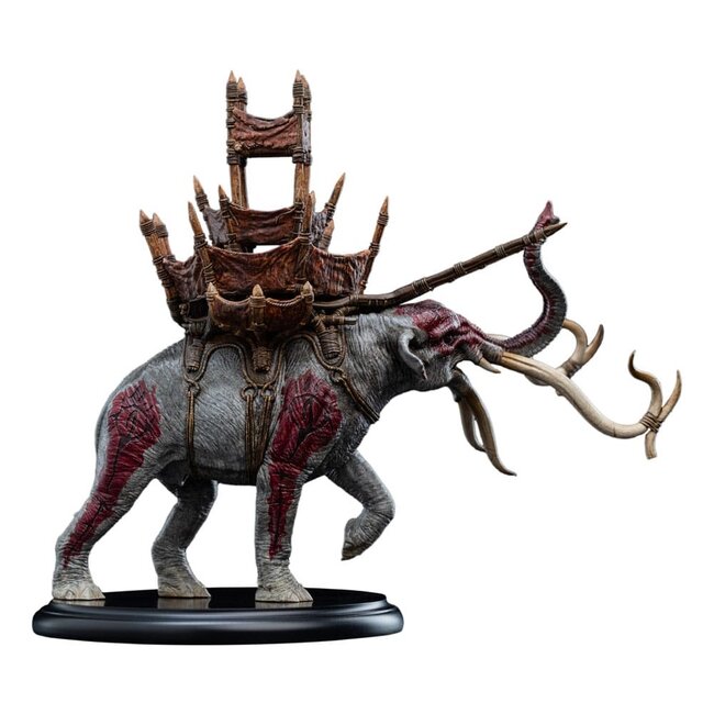 Herr der Ringe Mini-Statue Mumak im Kampf 17 cm