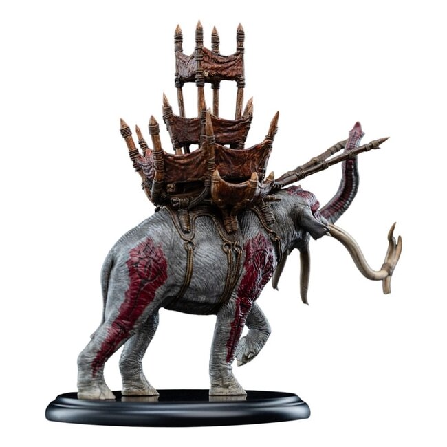 Herr der Ringe Mini-Statue Mumak im Kampf 17 cm