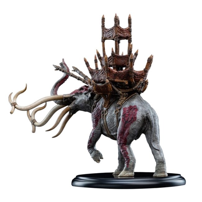 Herr der Ringe Mini-Statue Mumak im Kampf 17 cm