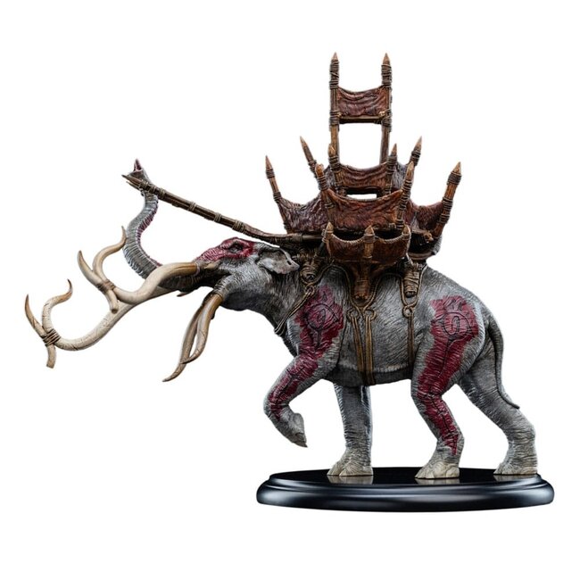 Herr der Ringe Mini-Statue Mumak im Kampf 17 cm