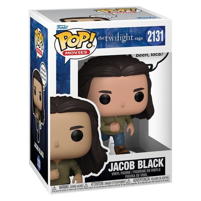 Twilight POP! Vinylfigur mit Sprüchen, Jacob Black, 9 cm