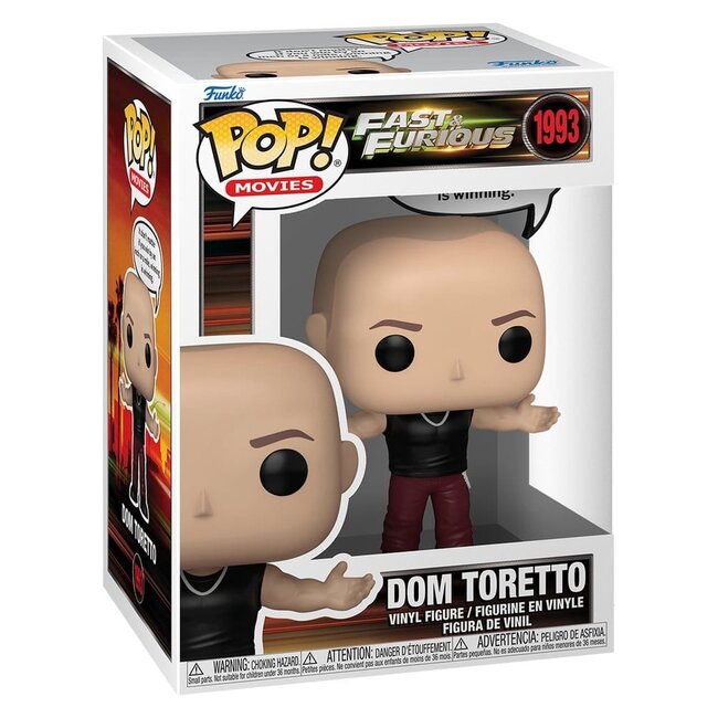Fast & Furious POP! Sprüche Vinylfigur Dominic Toretto 9 cm