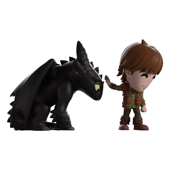 Drachenzähmen leicht gemacht Vinylfigur: Begegnung mit Ohnezahn (11 cm)