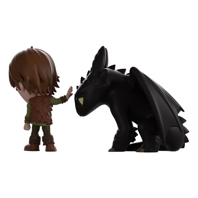 Drachenzähmen leicht gemacht Vinylfigur: Begegnung mit Ohnezahn (11 cm)