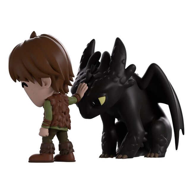 Drachenzähmen leicht gemacht Vinylfigur: Begegnung mit Ohnezahn (11 cm)
