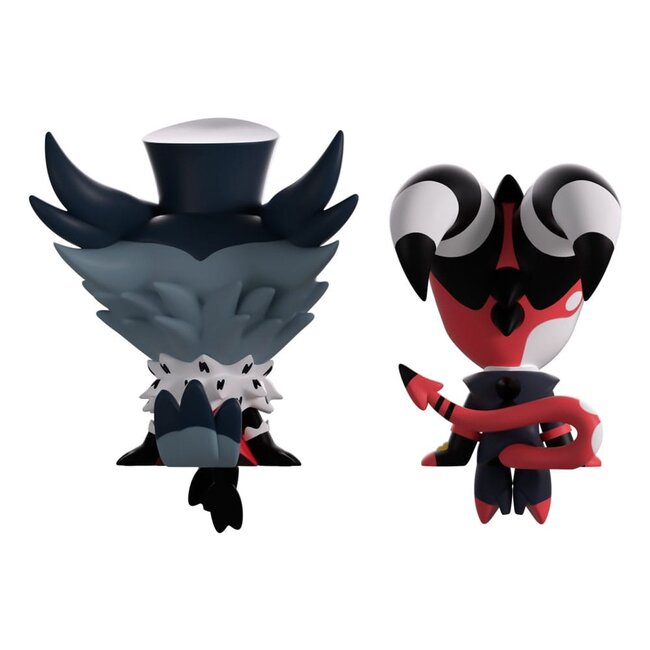 Helluva Boss Vinylfiguren Blitzo & Stolas Monitor Buddiez