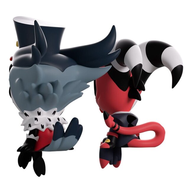 Helluva Boss Vinylfiguren Blitzo & Stolas Monitor Buddiez