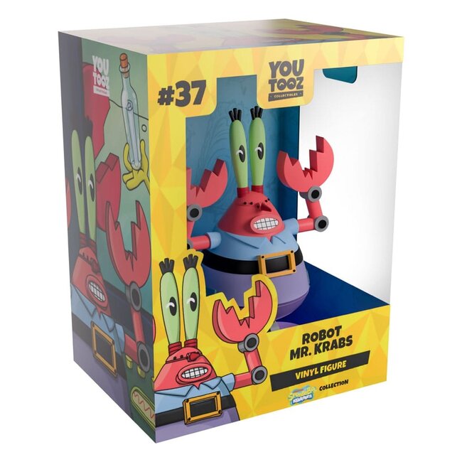 SpongeBob Schwammkopf Vinylfigur Roboter Mr. Krabs 13 cm