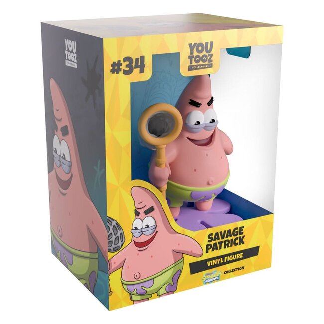 SpongeBob Schwammkopf Vinylfigur Savage Patrick 11 cm