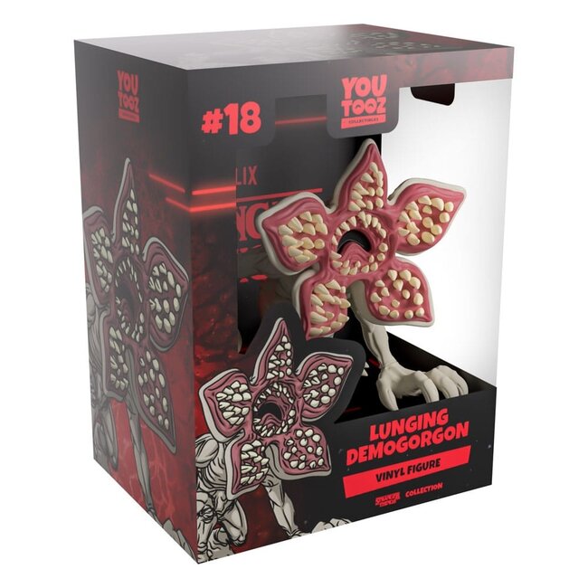 Stranger Things Vinylfigur: Angreifender Demogorgon, 10 cm