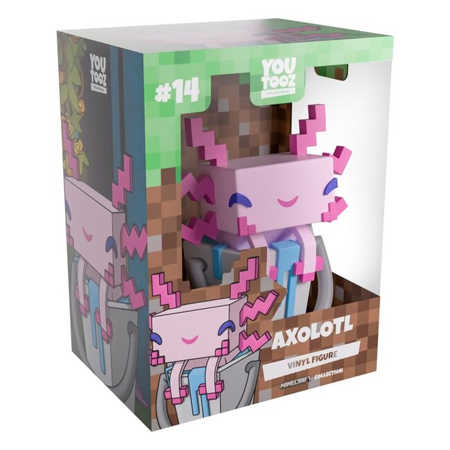 Minecraft Vinylfigur Axolotl 10 cm