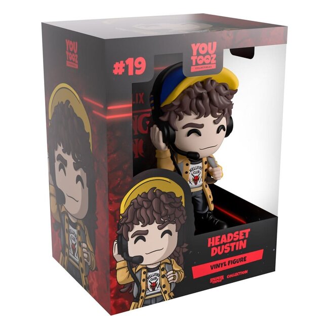 Stranger Things Vinylfigur Headset Dustin 13 cm