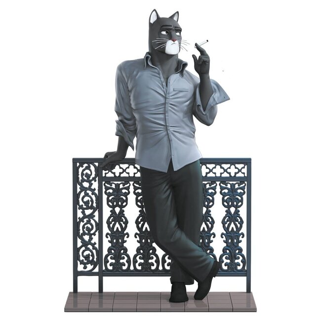 Blacksad Resin Statue Blacksad on the Balcony 24 cm