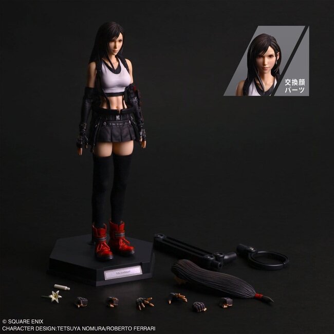 Final Fantasy VII Rebirth Play Arts Shin Actionfigur Tifa Lockhart 25 cm