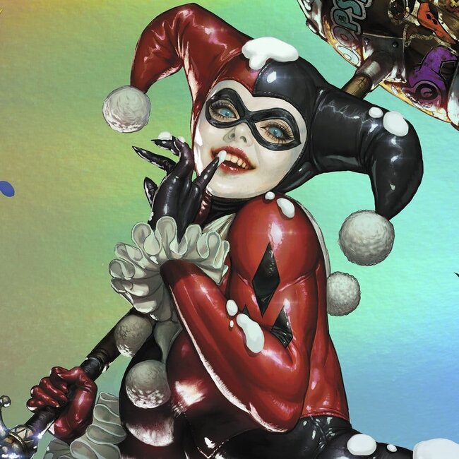 DC Comics Kunstdruck Harley Quinn (Exklusive Edition) 41 x 61 cm - ungerahmt