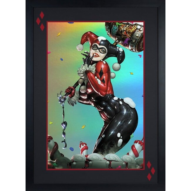 DC Comics Kunstdruck Harley Quinn (Exklusive Edition) 41 x 61 cm - ungerahmt
