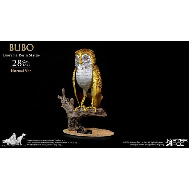Ray Harryhausens Diorama-Resinstatue Bubo Normal Ver. 28 cm