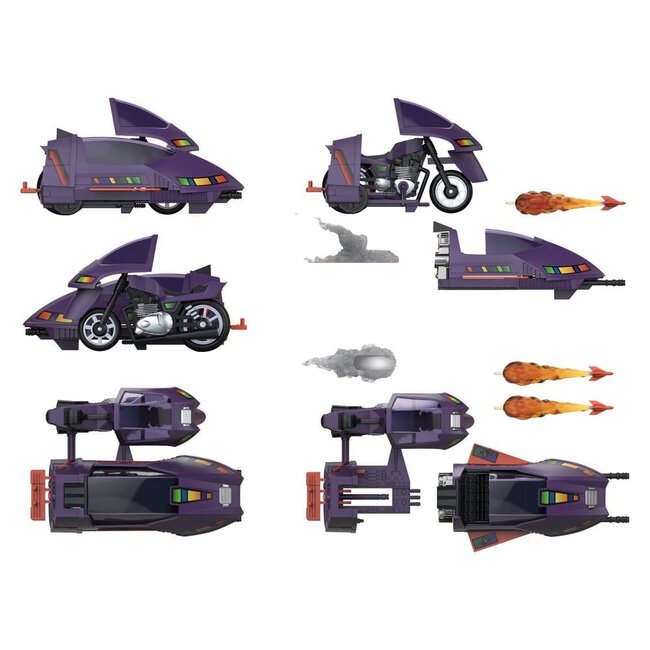 MASK Wave 2 Fahrzeug SSC (Stealth Submarine Cycle)