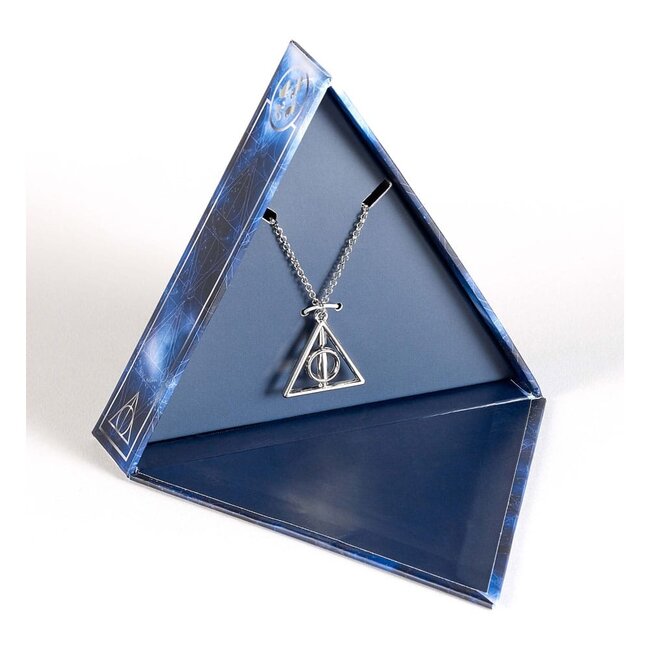 Harry Potter: Heiligtümer des Todes – Geschenkset mit drehbarer Halskette (silberfarben)