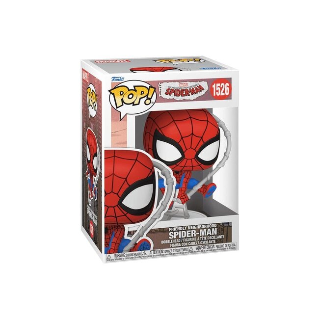 Friendly Neighborhood Spider-Man POP! Vinylfigur Spider-Man (Final Suit) 9 cm