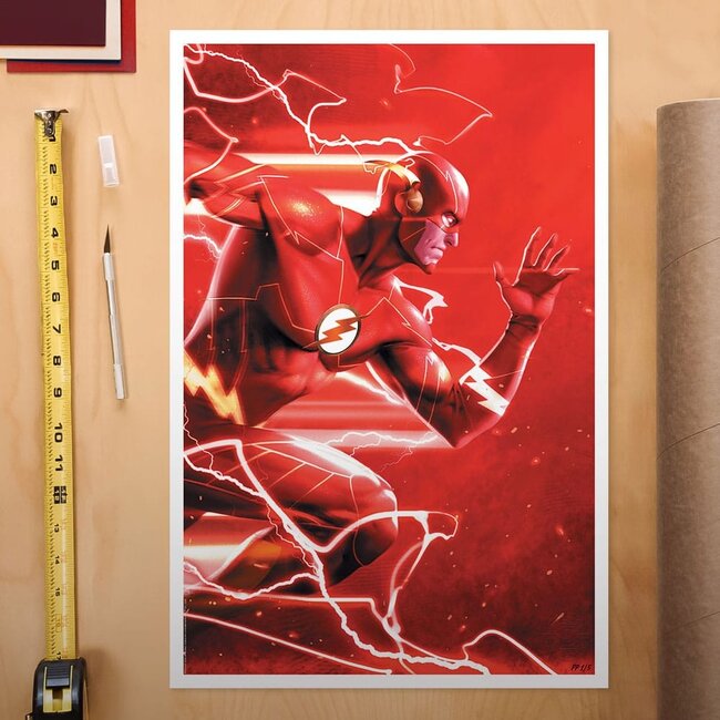 DC Comics Kunstdruck The Flash #758 41 x 61 cm - ungerahmt