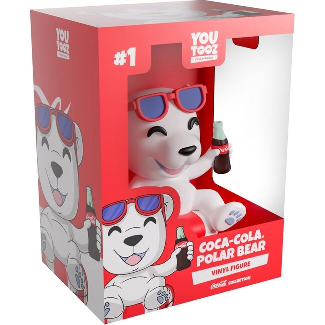 Coca-Cola Vinylfigur Coca-Cola Eisbär 8 cm