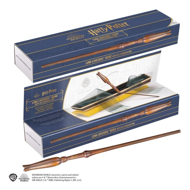 Harry Potter Wand Luna Lovegood 34 cm Replica in Ollivanders Box