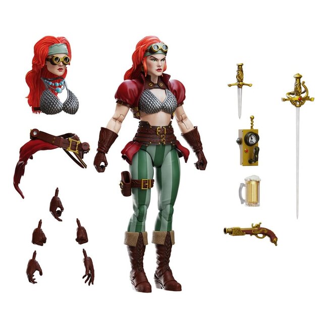 Epic HACKS Actionfigur 1/12 Red Sonja Steampunk