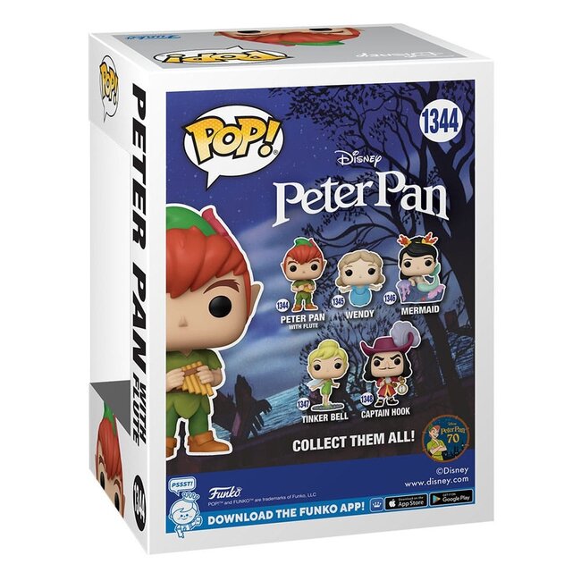 Peter Pan 70. Jubiläum POP! Disney Vinyl Figur Peter 9 cm