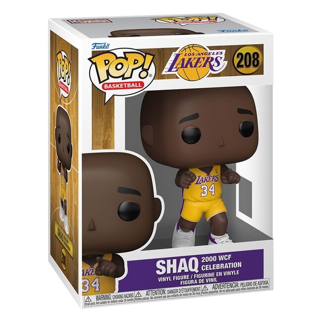 NBA Legends POP! Sports Vinyl Figure Lakers- Shaq ('00 WCF Celebration) 9 cm