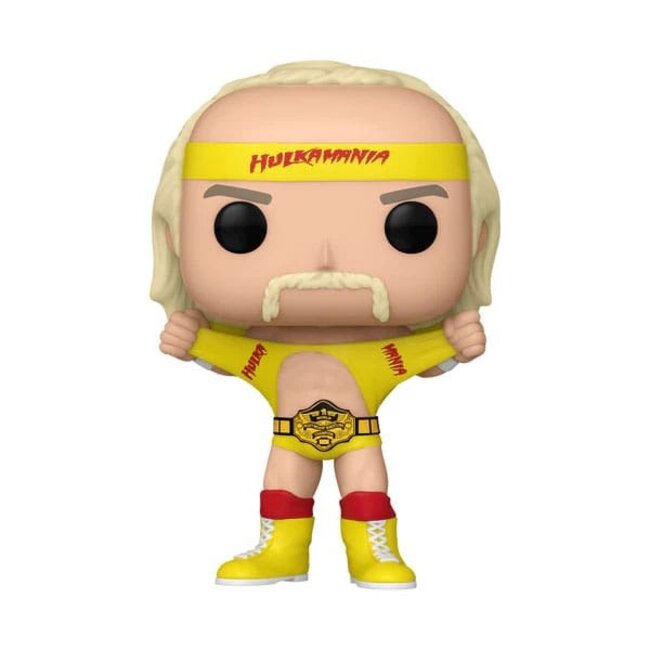 WWE POP! Vinyl Figur Hulkamania mit Gürtel 9 cm