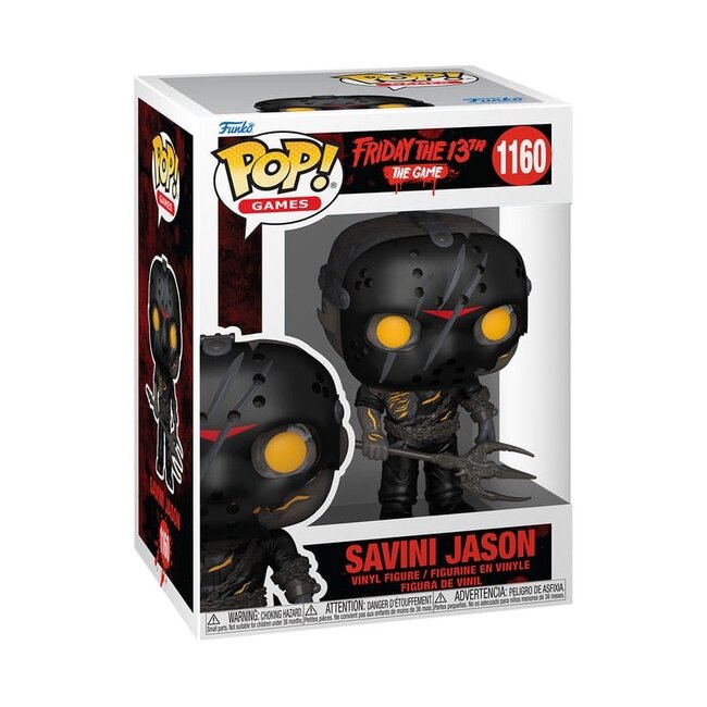 Jason Universe POP! Games Vinyl Figure F13th- Savini Jason 9 cm