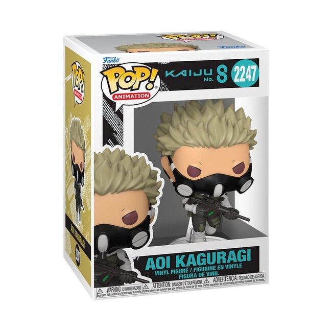 Kaiju Nr. 8 POP! Animation Vinylfigur Aoi Kaguragi 9 cm