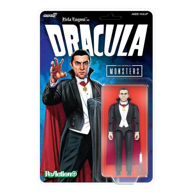 Universal Monsters ReAction+ Actionfigur Welle 1 Dracula 10 cm