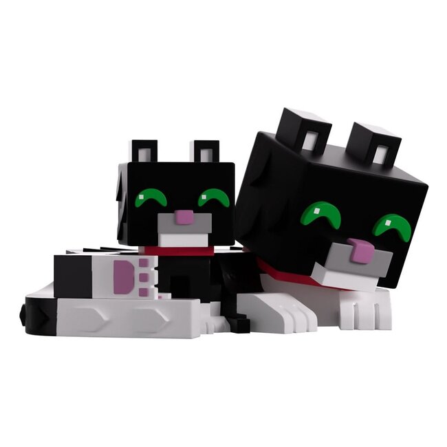 Minecraft Vinylfigur Tuxedo Katze 6 cm