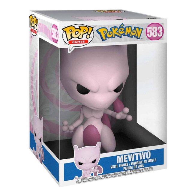 Pokémon Super Sized Jumbo POP! Vinylfigur Mewtu (EMEA) 25 cm