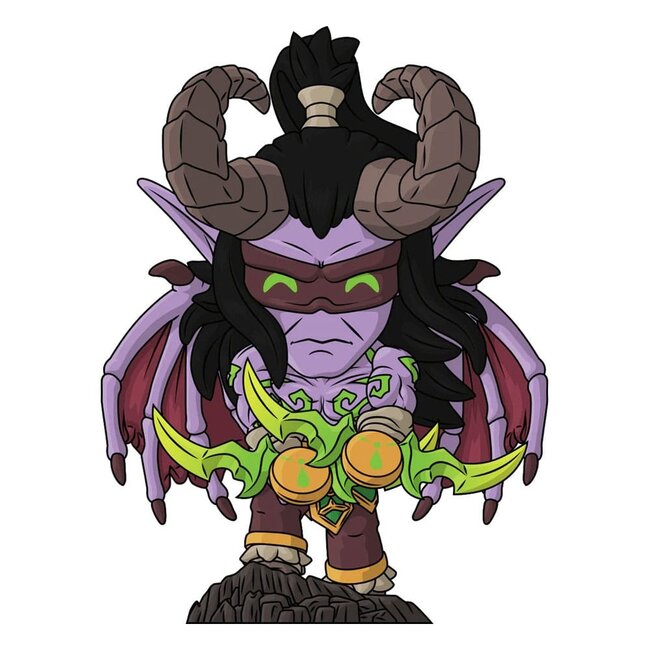 World of Warcraft Vinylfigur Illidan Sturmgrimm 13 cm