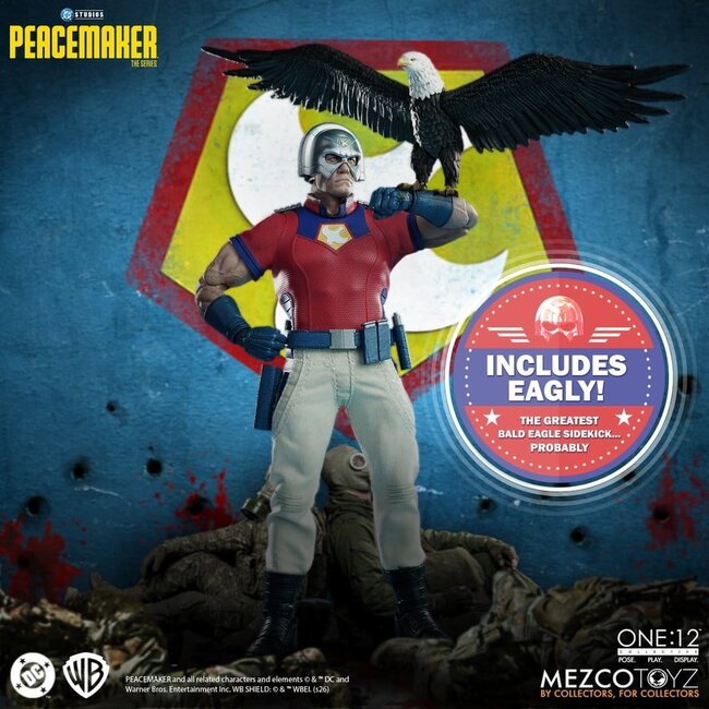 DC Comics One:12 Collective Action Figure 1/12 Peacemaker 17 cm