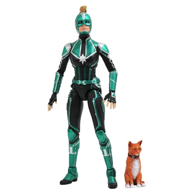 Captain Marvel Marvel Select Actionfigur Captain Marvel Starforce Uniform 18 cm