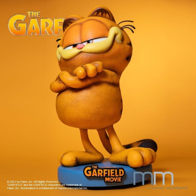 Garfield-Filmfigur in Lebensgröße, 90 cm