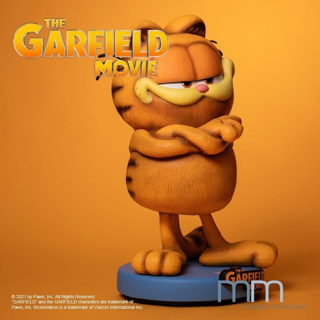 Garfield-Filmfigur in Lebensgröße, 90 cm