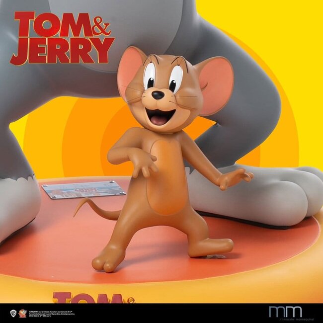 Tom & Jerry Figurenset in Lebensgröße 91/25 cm