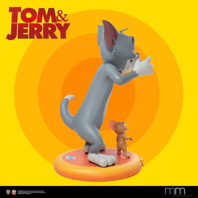 Tom & Jerry Figurenset in Lebensgröße 91/25 cm
