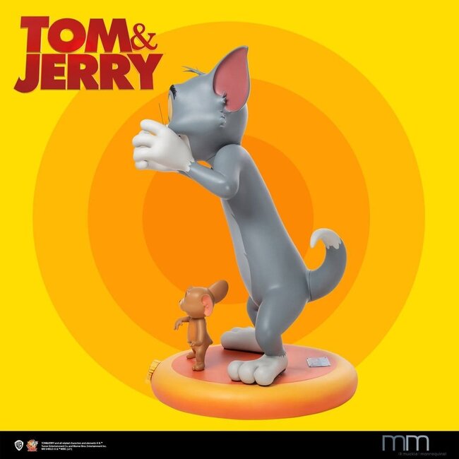Tom & Jerry Figurenset in Lebensgröße 91/25 cm